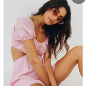 Vrg Grl Pink Mini Dress